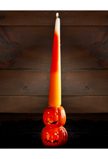 Mud Pie Halloween Taper Candles | Candy Corn Halloween Taper Candle 10 Inch