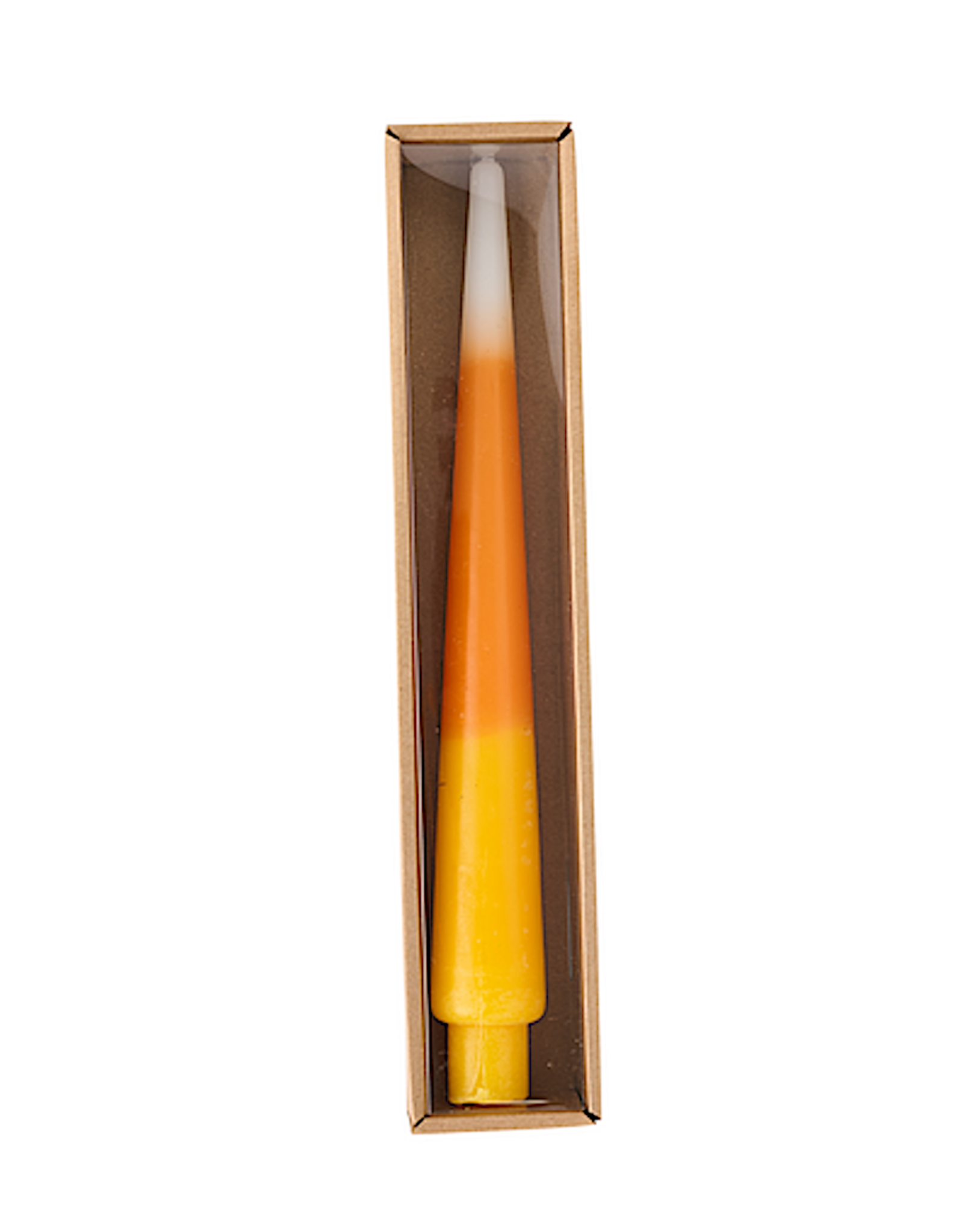 Mud Pie Halloween Taper Candles | Candy Corn Halloween Taper Candle 10 Inch