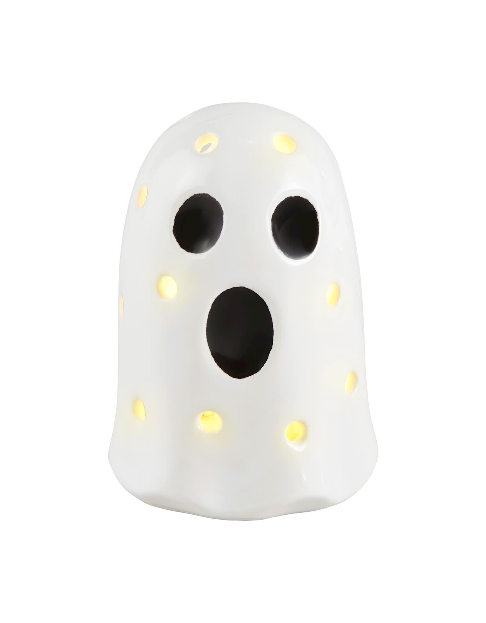 Mud Pie Ghost Light-Up Sitter Halloween Decoration
