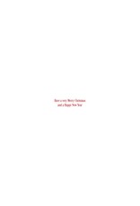 Caspari Boxed Christmas Cards 15pk Mistletoe And Berry Wreath