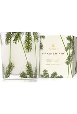 Frasier Fir Candles 13oz Glass w Pine Needle Design