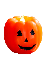 Mud Pie Halloween Flameless Candle Jack-O-Lantern Pumpkin Decor