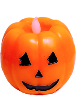 Mud Pie Halloween Flameless Candle Jack-O-Lantern Pumpkin Decor