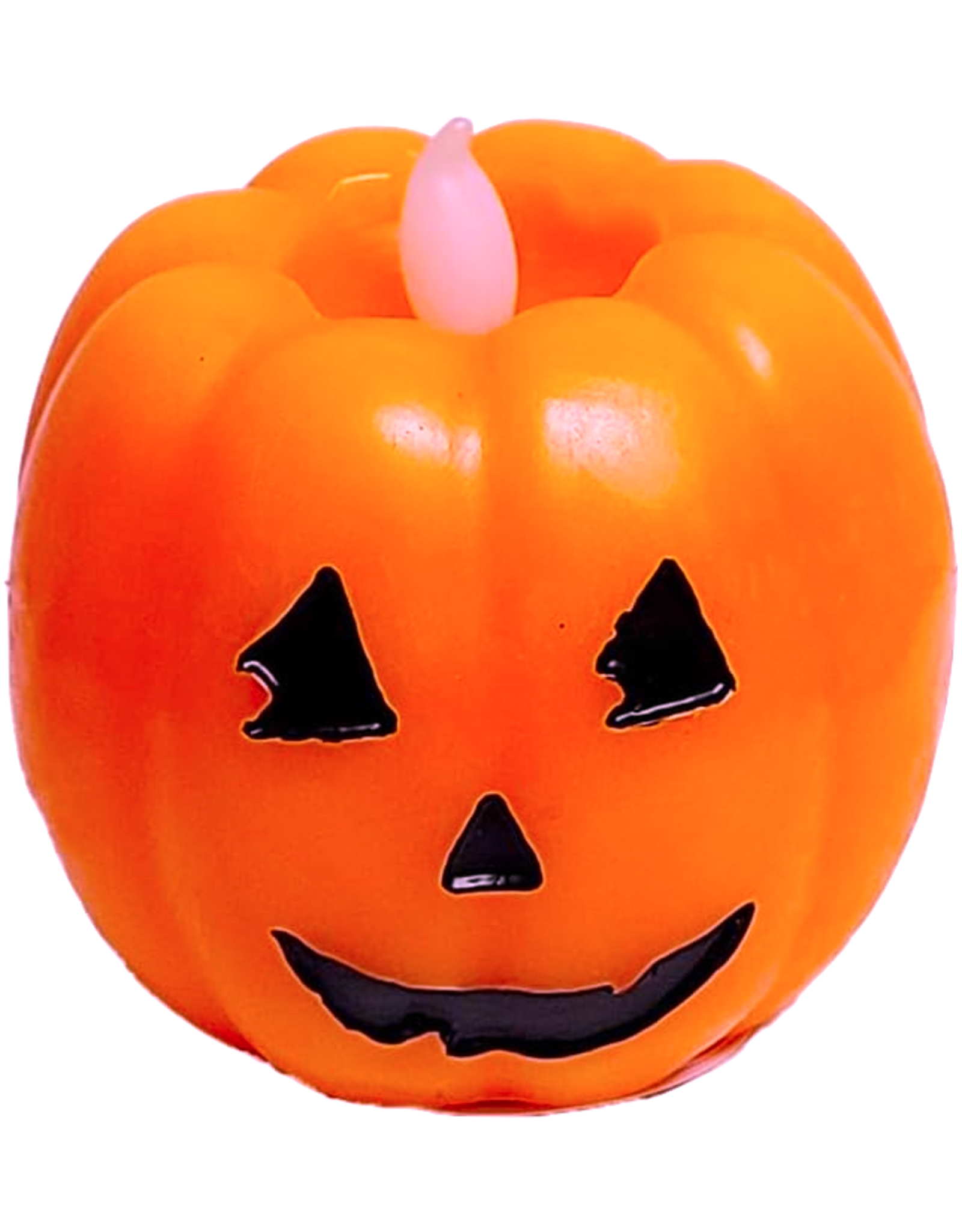 Mud Pie Halloween Flameless Candle Jack-O-Lantern Pumpkin Decor