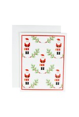 Caspari Boxed Christmas Cards 15pk Little Santas