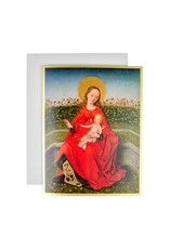 Caspari Boxed Christmas Cards 15pk Maria Of The Rose Bush