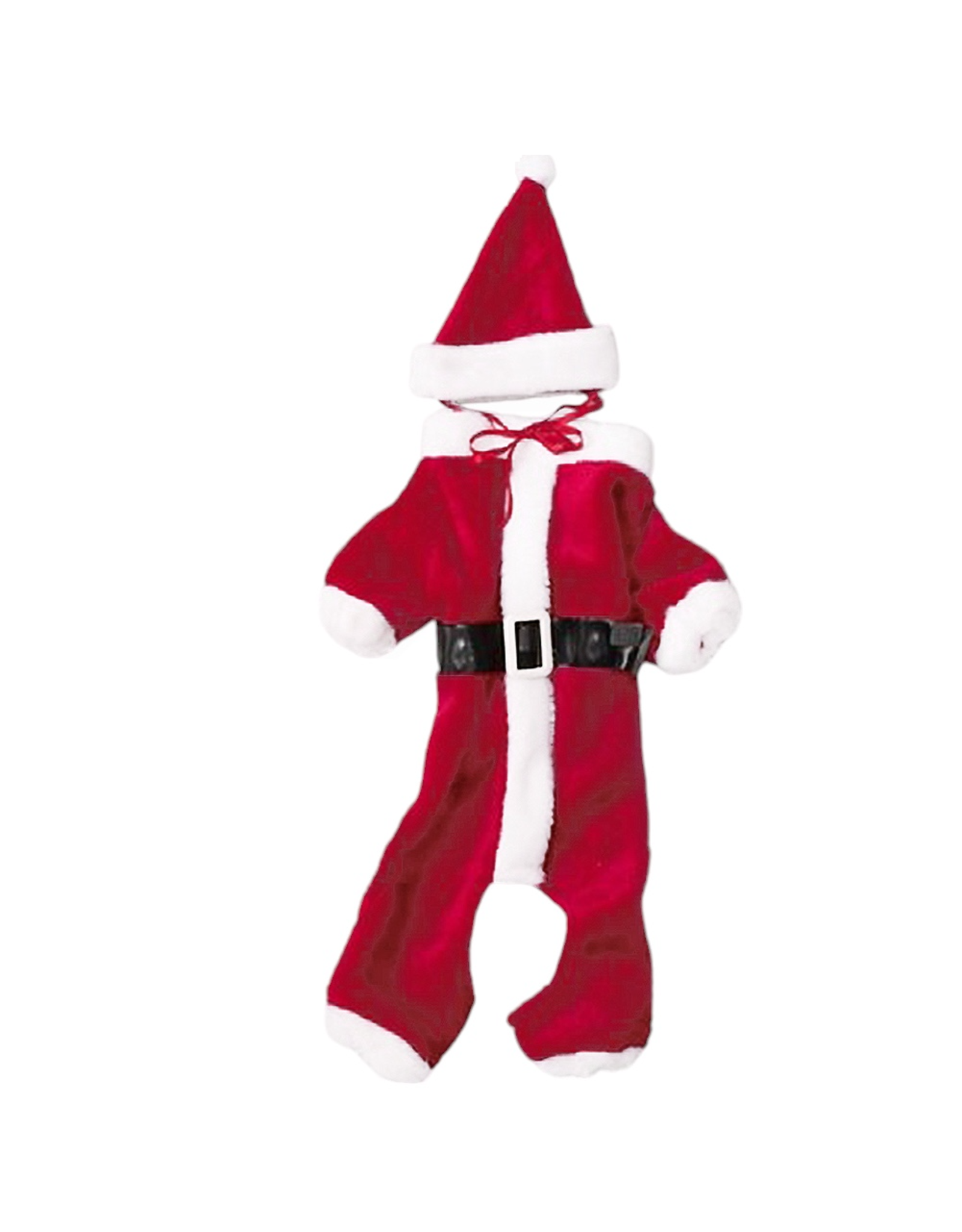 Kurt Adler Dog Christmas Costume | Dog Santa Suit Set SM