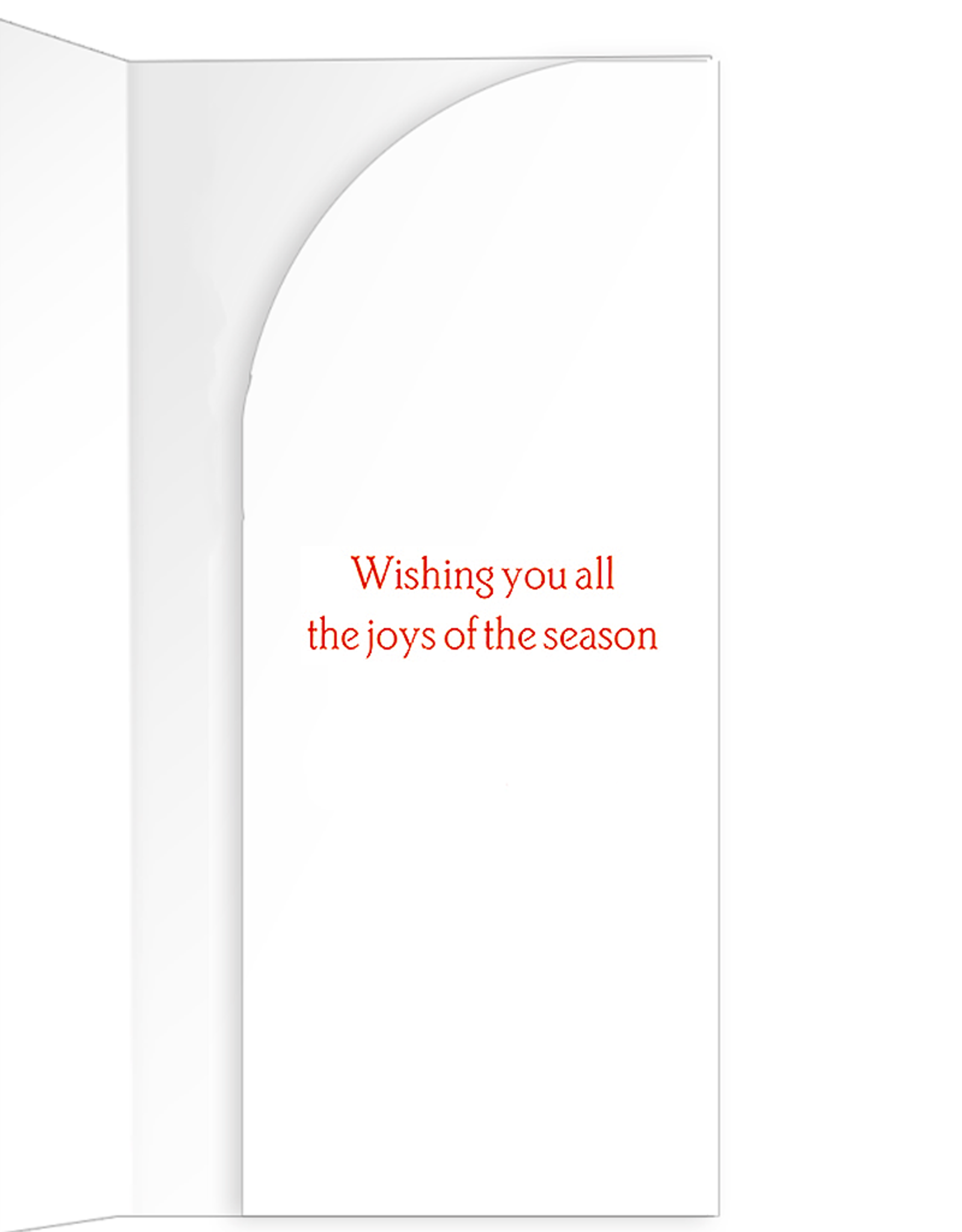 Caspari Christmas Money Holder Card 1ct Eloise Money Card