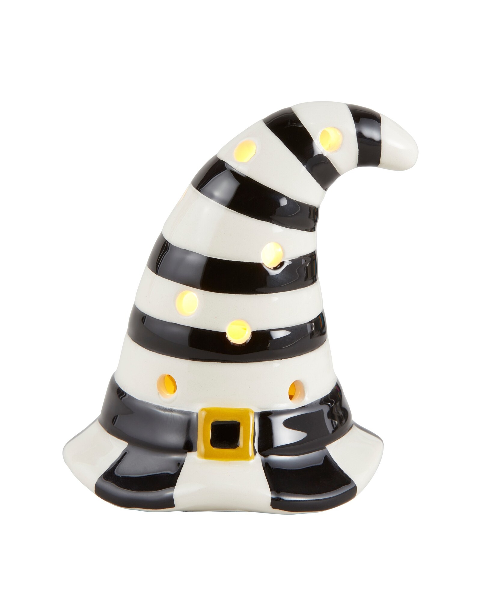 Mud Pie Witch Hat Light-Up Sitter Halloween Decoration