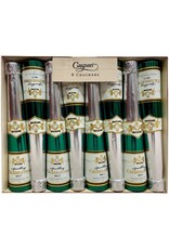 Caspari Celebration Crackers 8pk Sparkling Wine Champagne Bottle Cones