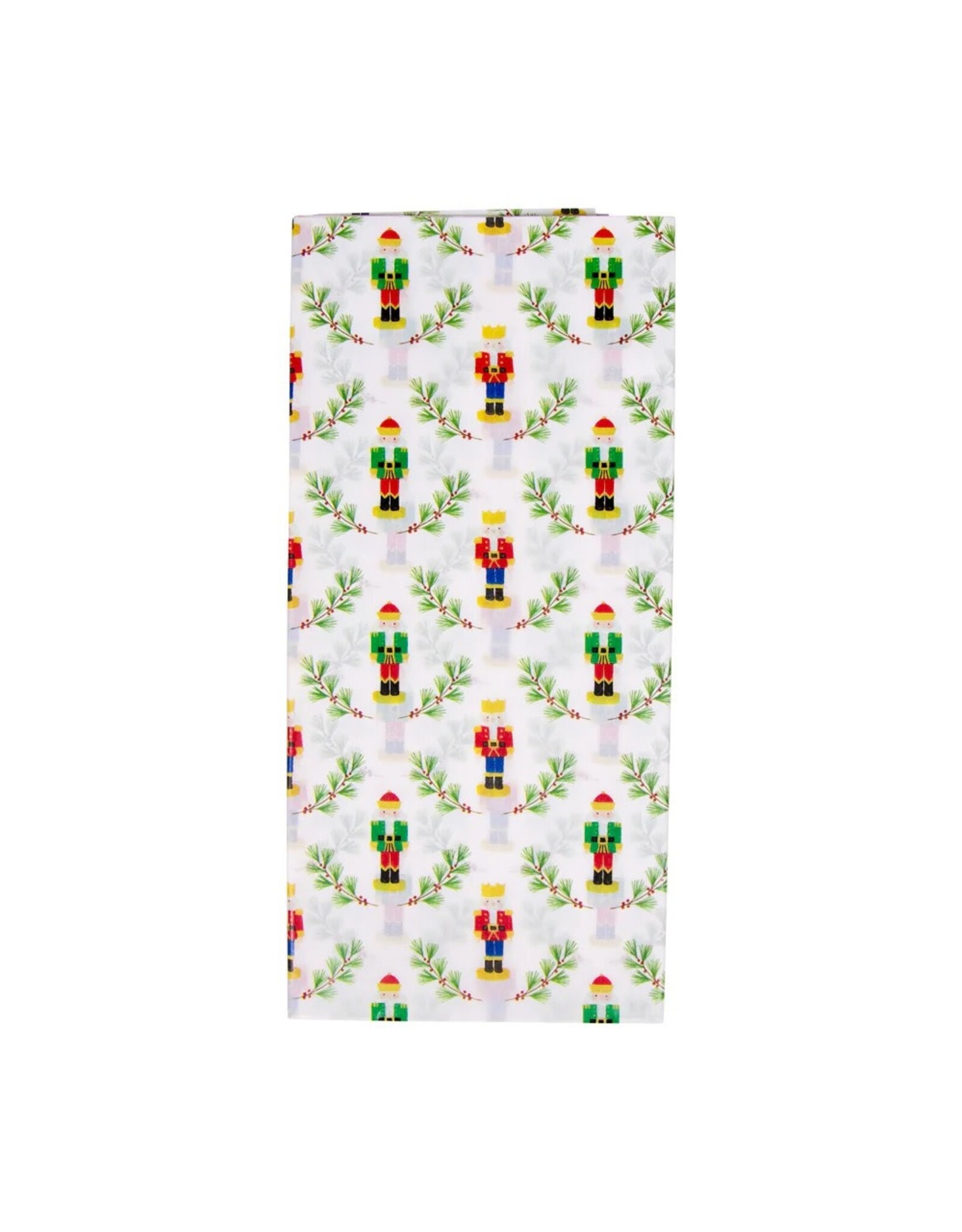 Caspari Christmas Gift Tissue Paper 4 Sheets Little Nutcracker