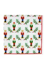 Caspari Christmas Paper Lunch Napkins 20pk Little Nutcracker