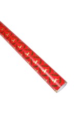 Caspari Christmas Gift Wrapping Paper 8ft Little Reindeer