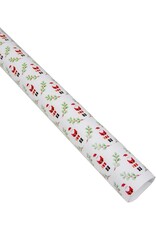 Caspari Christmas Gift Wrapping Paper 8ft Little Santas