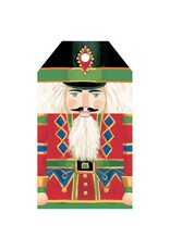 Caspari Classic Hanging Gift Tags 4pk Nutcracker