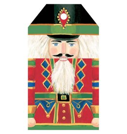 Caspari Classic Hanging Gift Tags 4pk Nutcracker