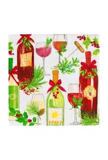 Caspari Christmas Paper Cocktail Napkins 20pk A Christmas Toast