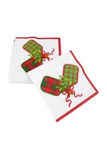 Caspari Christmas Paper Cocktail Napkins 20pk Pickleball