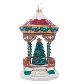 Christopher Radko Peaceful Polar Pavilion Christmas Ornament LTD