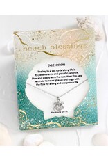 Periwinkle by Barlow Beach Blessings Necklaces | PATIENCE Turtle-Silver