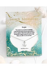 Periwinkle by Barlow Beach Blessings Necklaces | HOPE Anchor-Silver