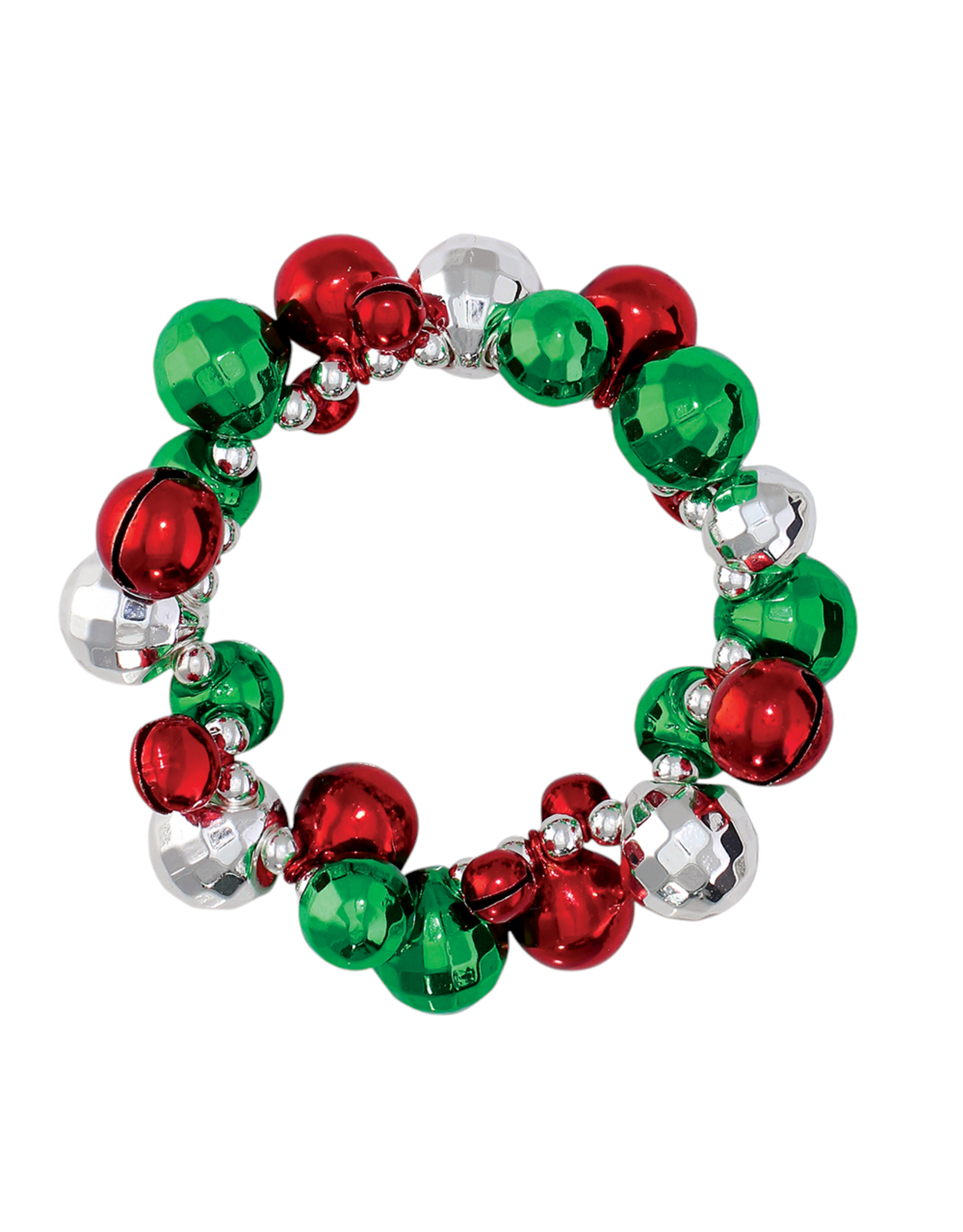 Periwinkle by Barlow Christmas Bracelets | Stretch Bracelet Jingle Bells