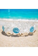 Periwinkle by Barlow Bracelets | Silver and Blue Sea Turtles Bracelet