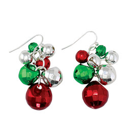Periwinkle by Barlow Christmas Earrings | Jingle Bells
