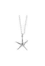 Periwinkle by Barlow Necklaces | Silver Dancing Starfish