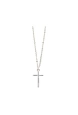 Periwinkle by Barlow Necklaces | Classic Silver Cross