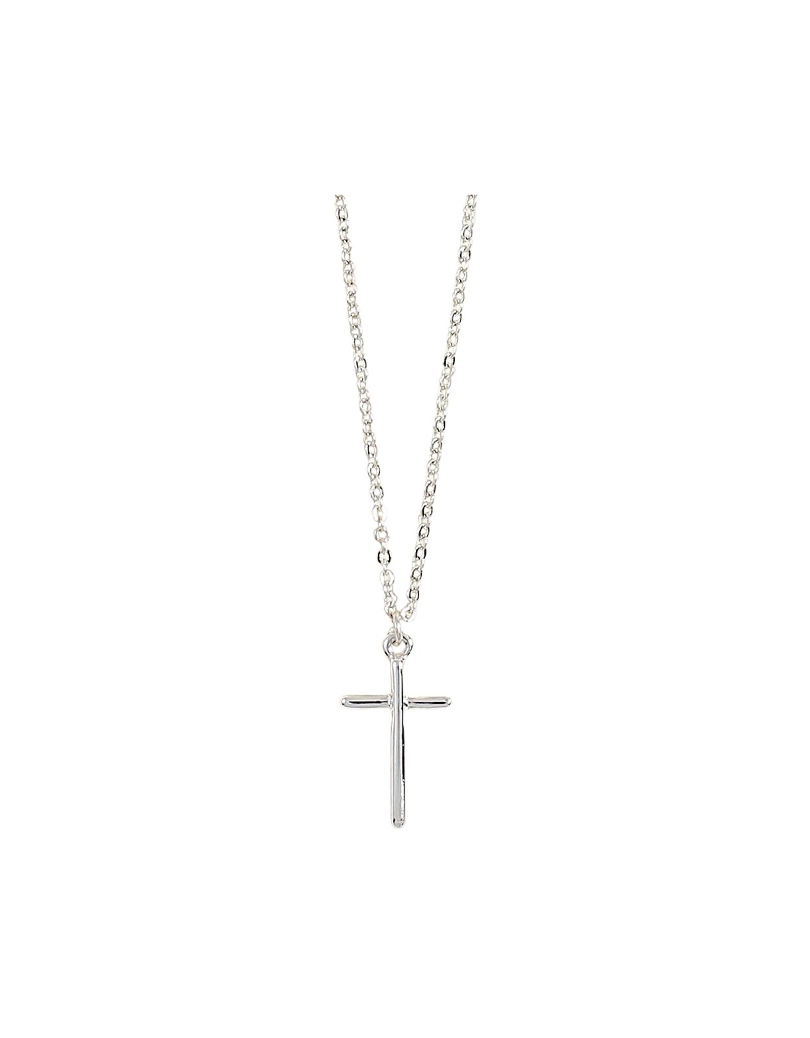 Periwinkle by Barlow Necklaces | Classic Silver Cross