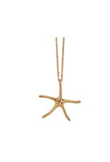 Periwinkle by Barlow Necklaces | Classic Gold Starfish