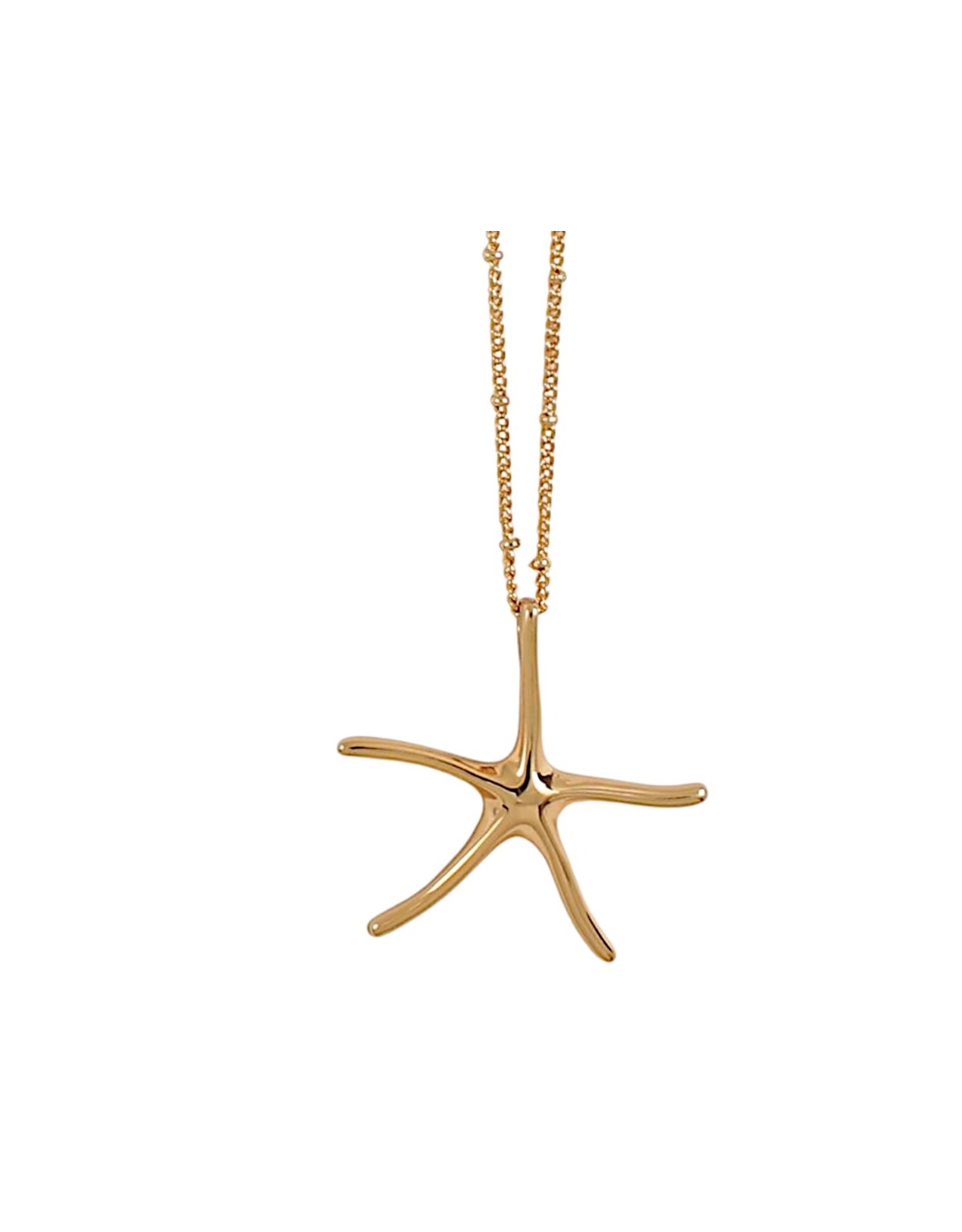 Periwinkle by Barlow Necklaces | Classic Gold Starfish