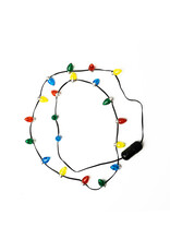 Lotsa LITES! Christmas Lights Bulbs Necklace LED Holiday Necklace