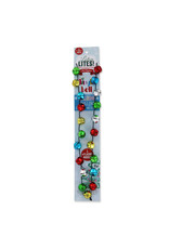 Lotsa LITES! Christmas Jingle Bells Flashing Blinking Lights Necklace
