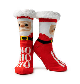 Two Left Feet Mistletoes Slipper Socks | Ho Ho Ho