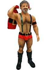 December Diamonds Poke The Bear Naughty Santa Bear Ornament