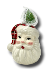 Mud Pie Ceramic Christmas Toothpick Holder | Santa Claus