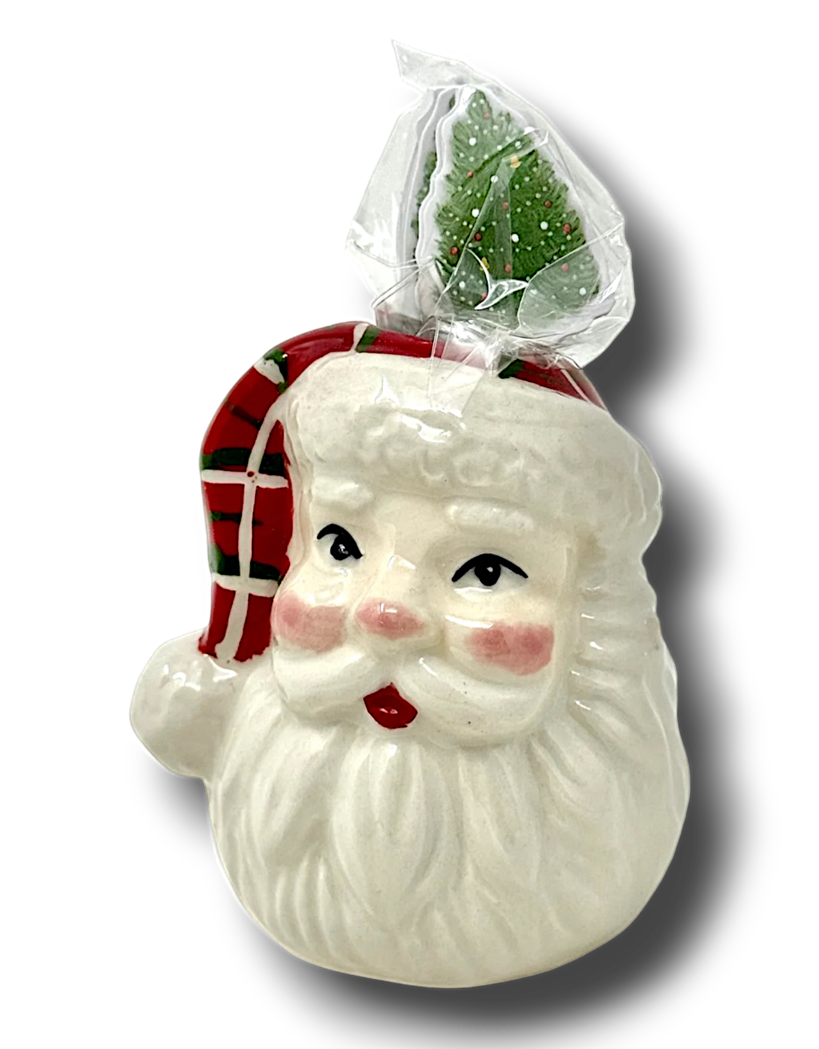 Mud Pie Ceramic Christmas Toothpick Holder | Santa Claus