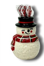 Mud Pie Ceramic Christmas Toothpick Holder | Snowman