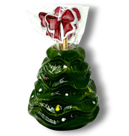 Mud Pie Ceramic Christmas Toothpick Holder | Christmas Tree