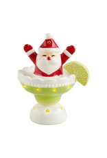Mud Pie Light-Up Santa Margarita Sitter