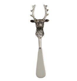 Mud Pie Christmas Spreaders | Deer Toile Metal Spreader