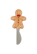 Mud Pie Christmas Spreaders | Gingerbread Man Ceramic Spreader