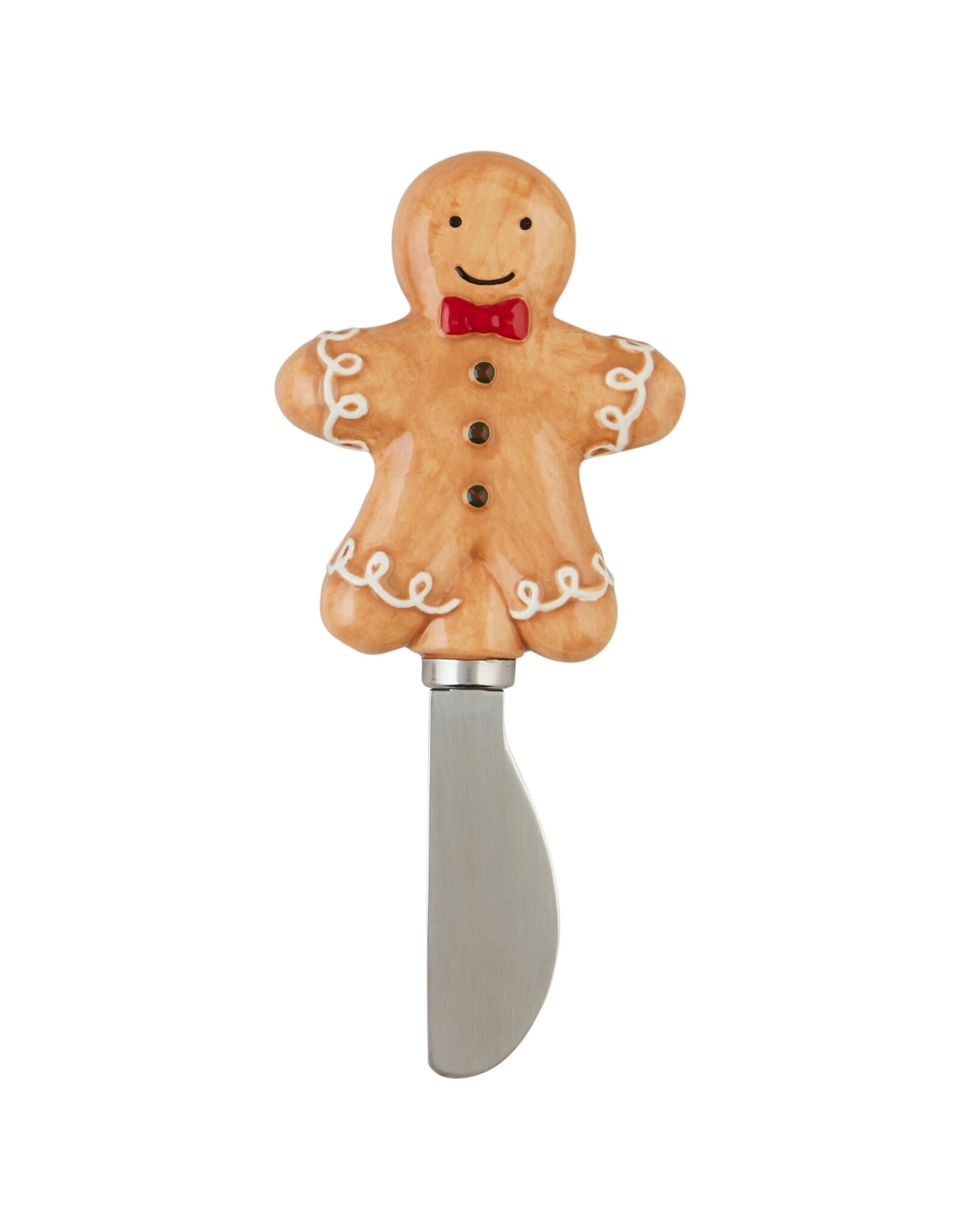 Mud Pie Christmas Spreaders | Gingerbread Man Ceramic Spreader