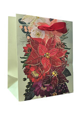 PAPYRUS® Christmas Gift Bag Small 4.5x5.5x2.5 Holiday In Bloom