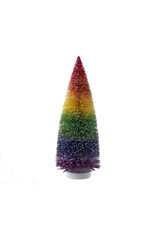 Kurt Adler Rainbow Sisal Christmas Tree Table-Top 12 Inch - 1 FT