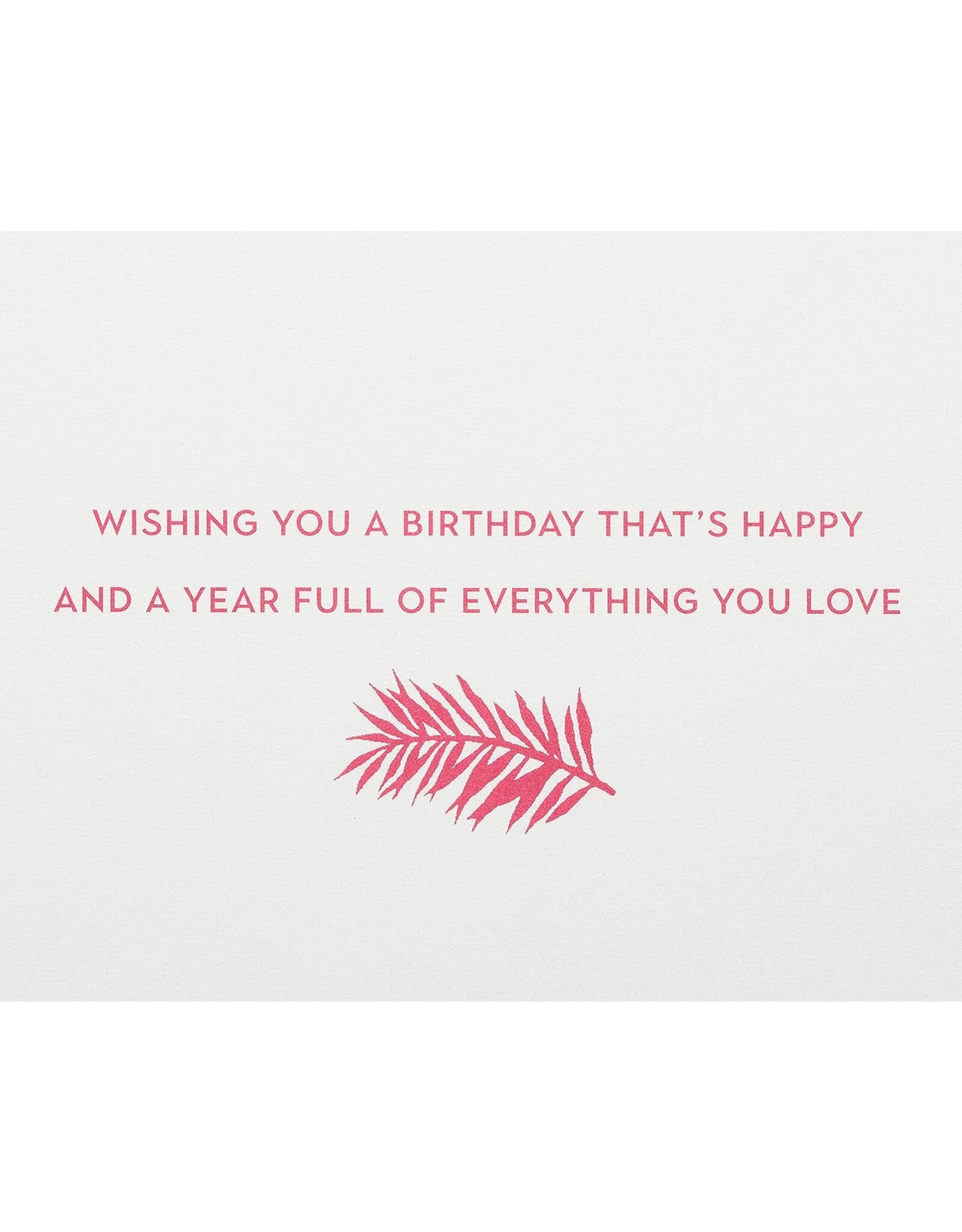PAPYRUS® Birthday Card Tropical Art Everything You Love