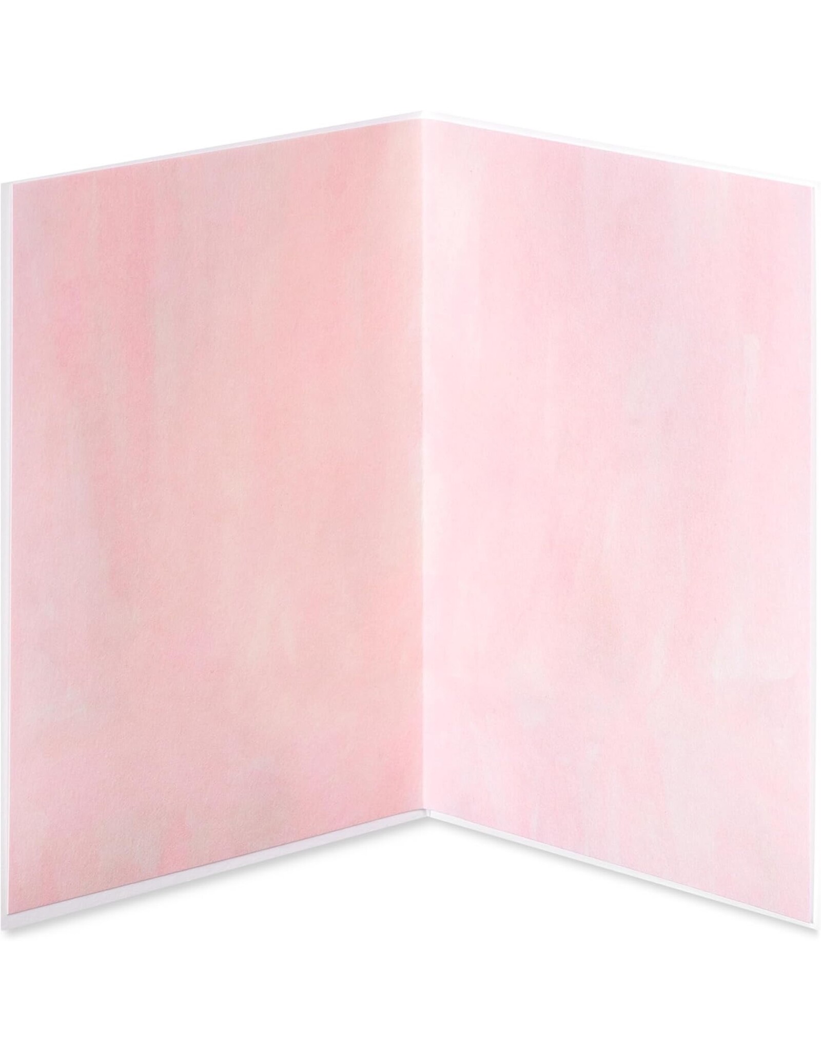 PAPYRUS® Blank Card Flocking Fabulous Flamingo