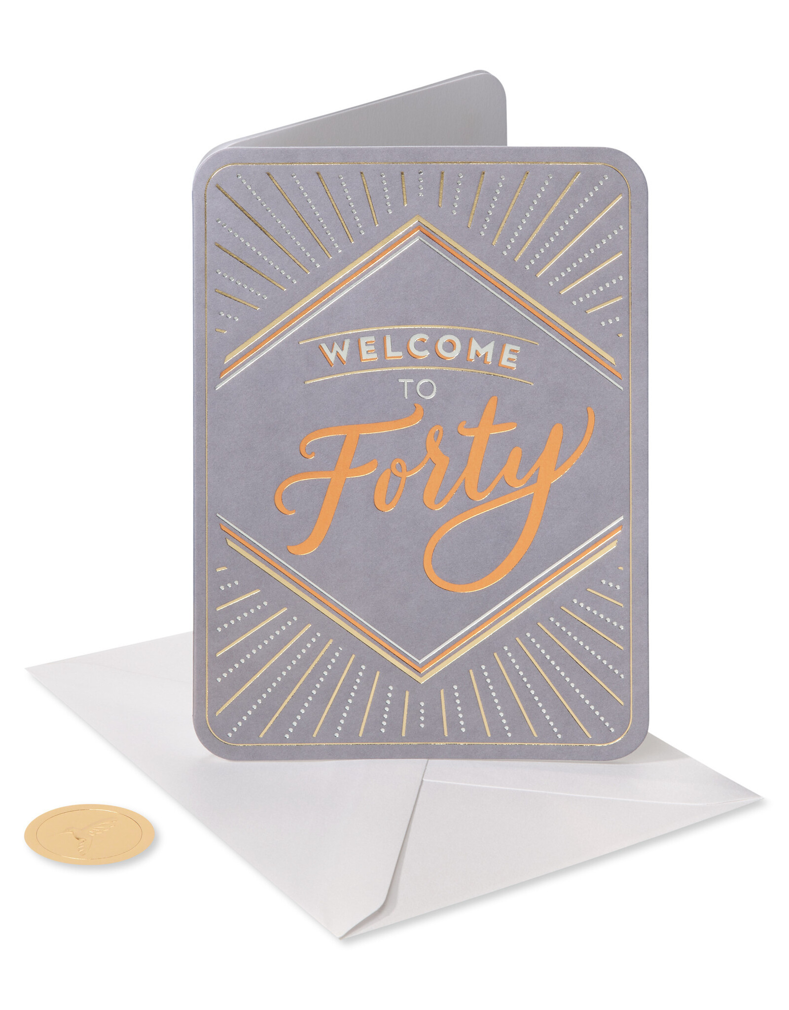 PAPYRUS® Birthday Card 40th Welcome To Forty